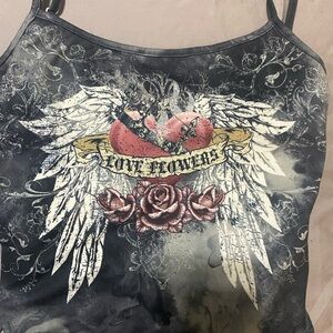 Rock/grunge Mini Tank Top